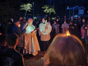 Lumen Christi - Osternachtsfeier mit ukrainischer Tradition (Foto: Elisabetha Rößler)